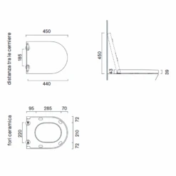 Copriwater Catalano 45x35 05 5100 0001 Zero/Sfera/C52/C54 -Vendite Ediliamo copriwater catalano zero 5055 c5254 scst 2
