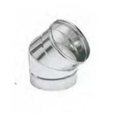 Curva 45° Acciaio AISI 316 220mm Polymaxacciai