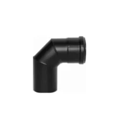 Curva Nera 90° 80mm Tubì Polymaxacciai