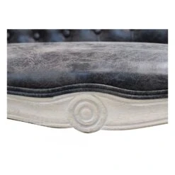 Divano 2 Posti Stile Classico In Ecopelle Grigio Vintage - COLEMAN -Vendite Ediliamo divano 2 posti stile classico in ecopelle grigio vintage coleman 2