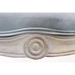 Divano 2 Posti Stile Classico In Velluto Grigio Chiaro - COLEMAN -Vendite Ediliamo divano 2 posti stile classico in velluto grigio chiaro coleman 5