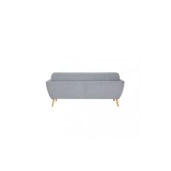 Divano 3 Posti In Tessuto Grigio 193x79cm - BURTON -Vendite Ediliamo divano 3 posti in tessuto grigio 193x79cm burton 4