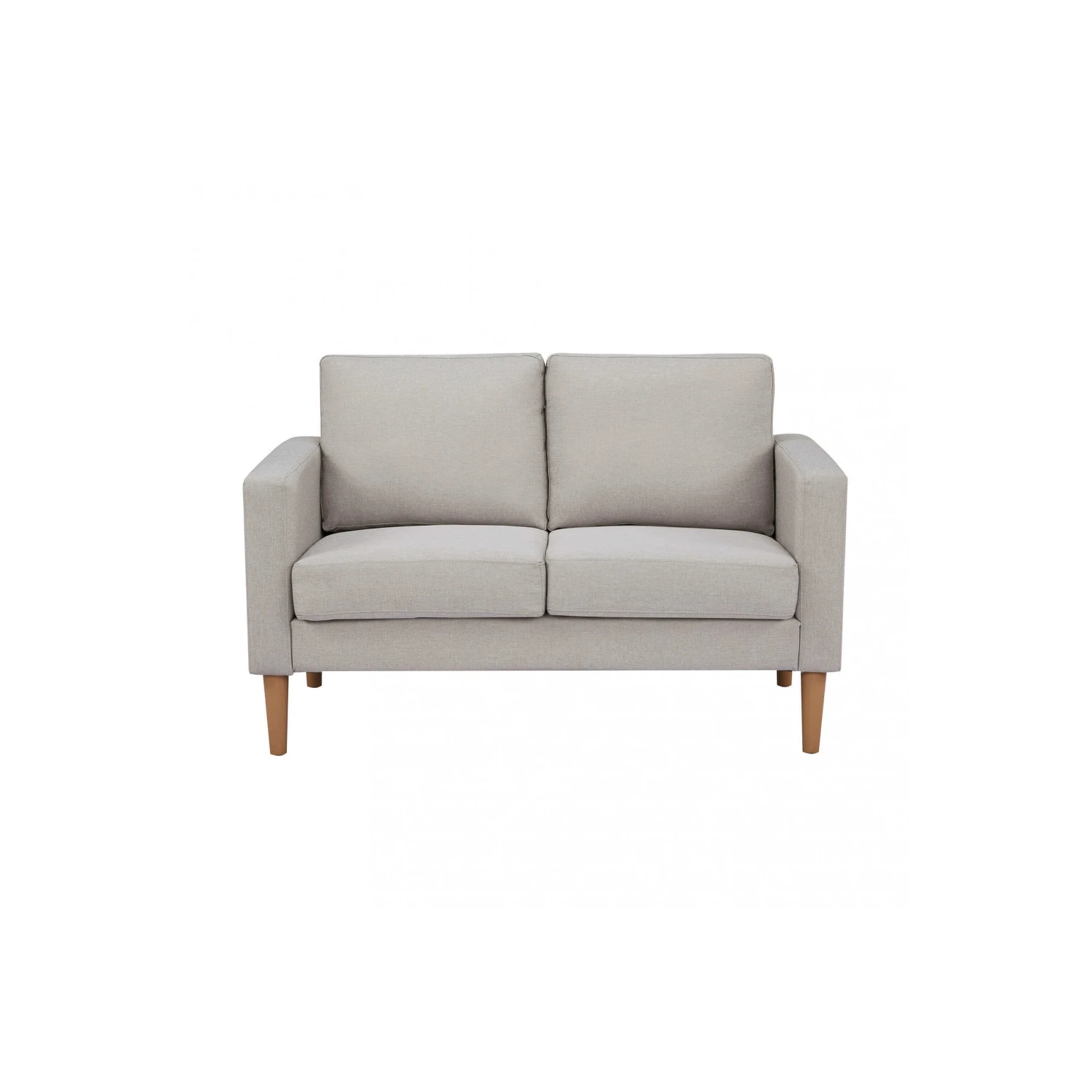 Divano Salvaspazio In Tessuto Beige 2 Posti - RAMSEY 2 Divano Salvaspazio In Tessuto Beige 2 Posti - RAMSEY - immagine 2