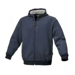 Felpa Con Cappuccio Manica Lunga 320gr 7641BL Beta Blu