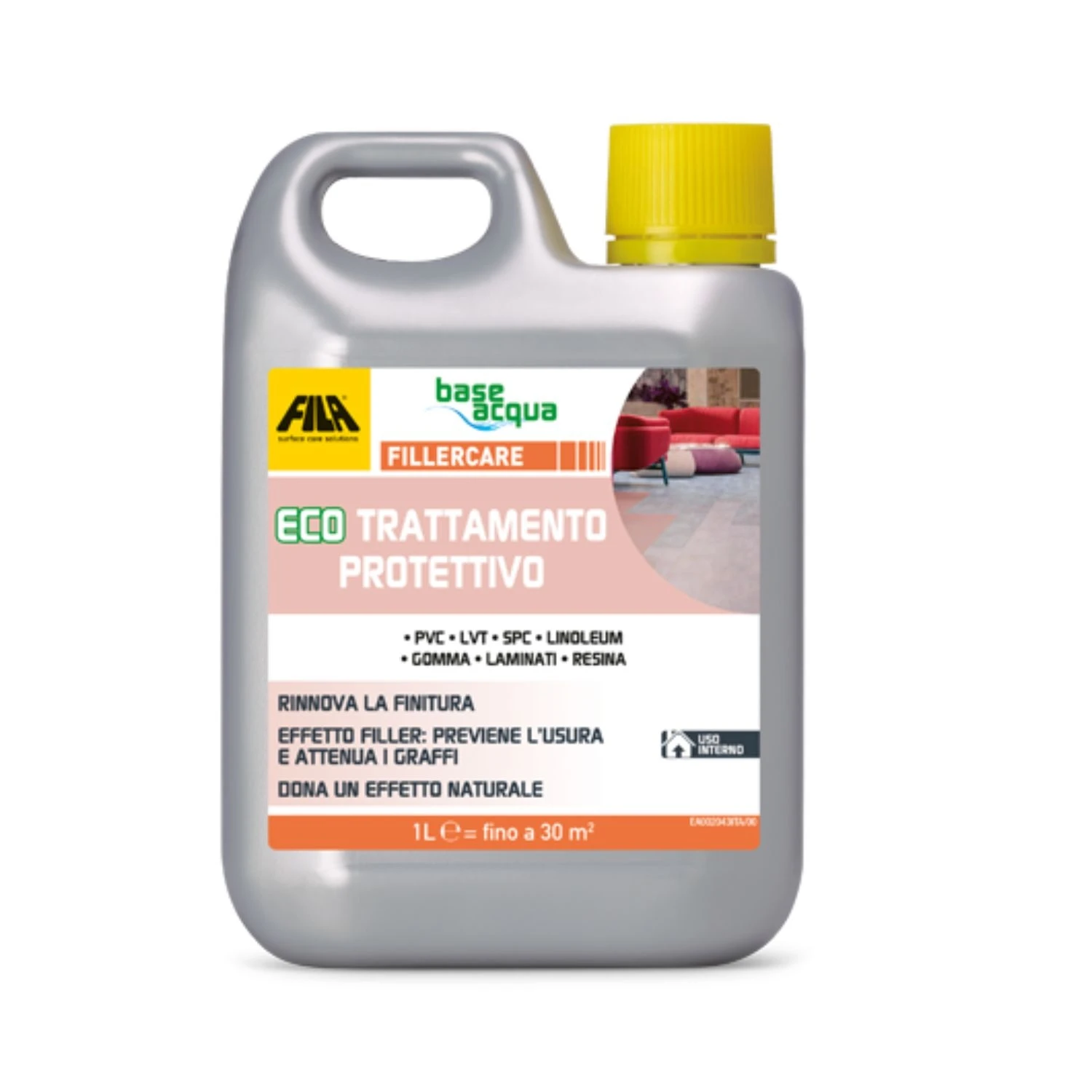 Finitura Protettiva Superfici Plastiche Fila Fillercare 1L 1 Finitura Protettiva Superfici Plastiche Fila Fillercare 1L