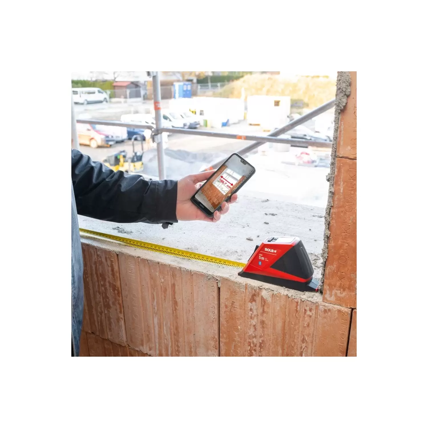 Flessometro Digitale Con Bluetooth Cito Sola 3 Flessometro Digitale Con Bluetooth Cito Sola - immagine 3