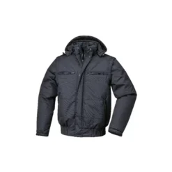 Giacca Impermeabile Con Cappuccio Nero Beta 7780N