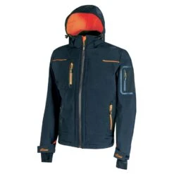U-Power Giacca SPACE UPower In Softshell Deep Blue - FU187DB