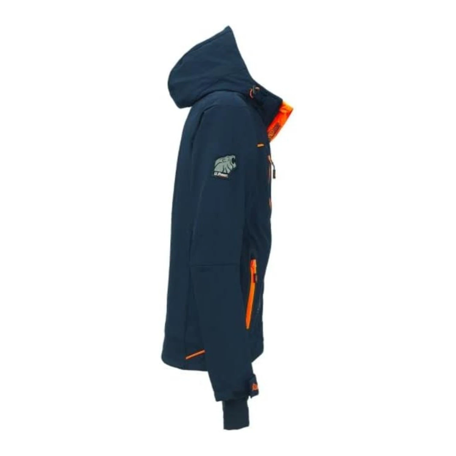U-Power Giacca SPACE UPower In Softshell Deep Blue - FU187DB 6 U-Power Giacca SPACE UPower In Softshell Deep Blue - FU187DB - immagine 6