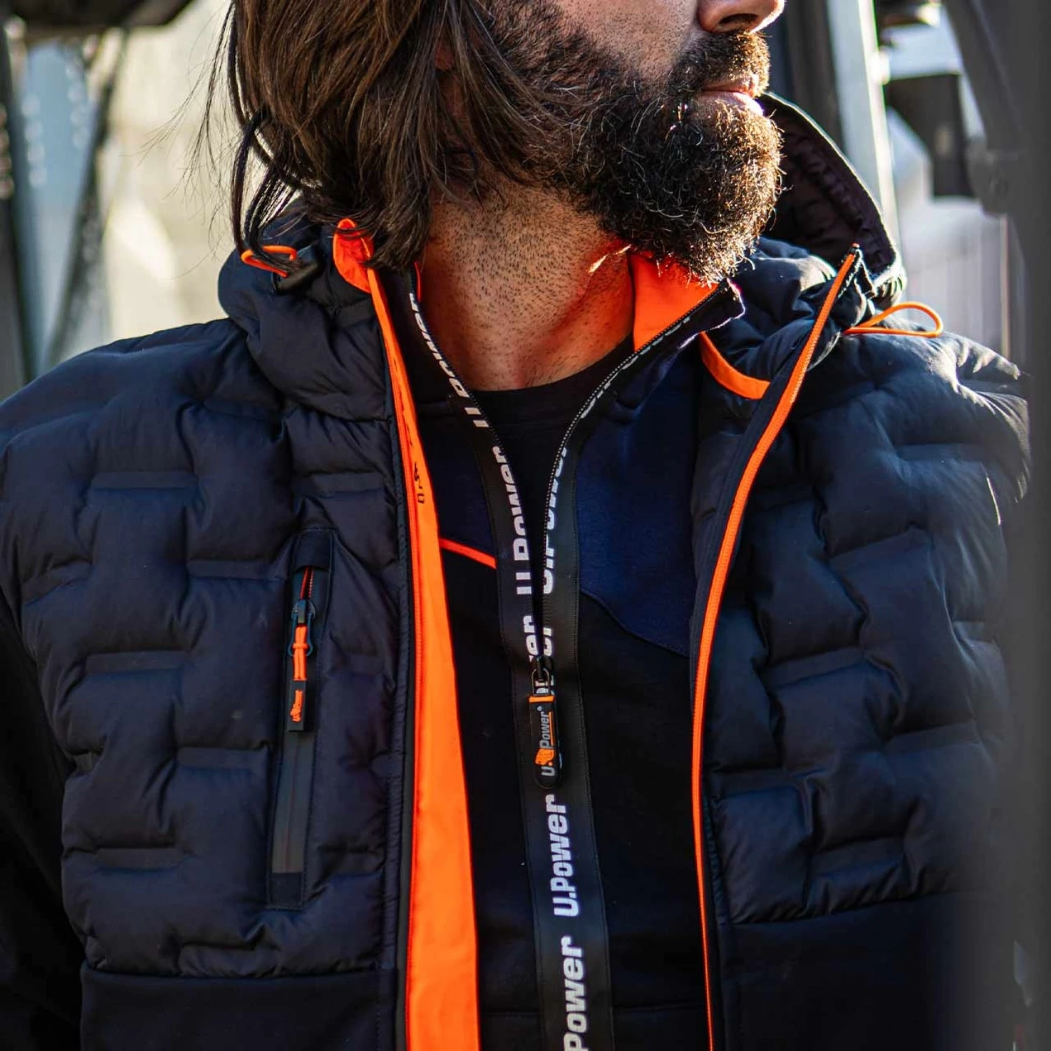 U-Power Giacca Spock Upower Ibrida Traspirante E Antivento - FU213DB 2 U-Power Giacca Spock Upower Ibrida Traspirante E Antivento - FU213DB - immagine 2