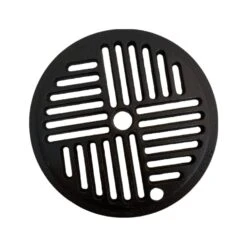 Griglia Cenere In Ghisa Tonda Diametro 23.5cm Con Foro Edilkamin 141660