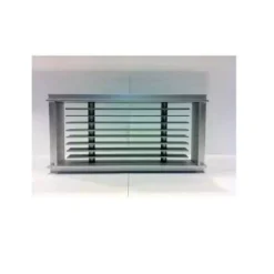 Griglia Di Ventilazione Grigio Satinato 18x9cm G7 Edilkamin