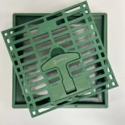 Griglia In PVC Con Telaio 20x20cm Verde Dakota