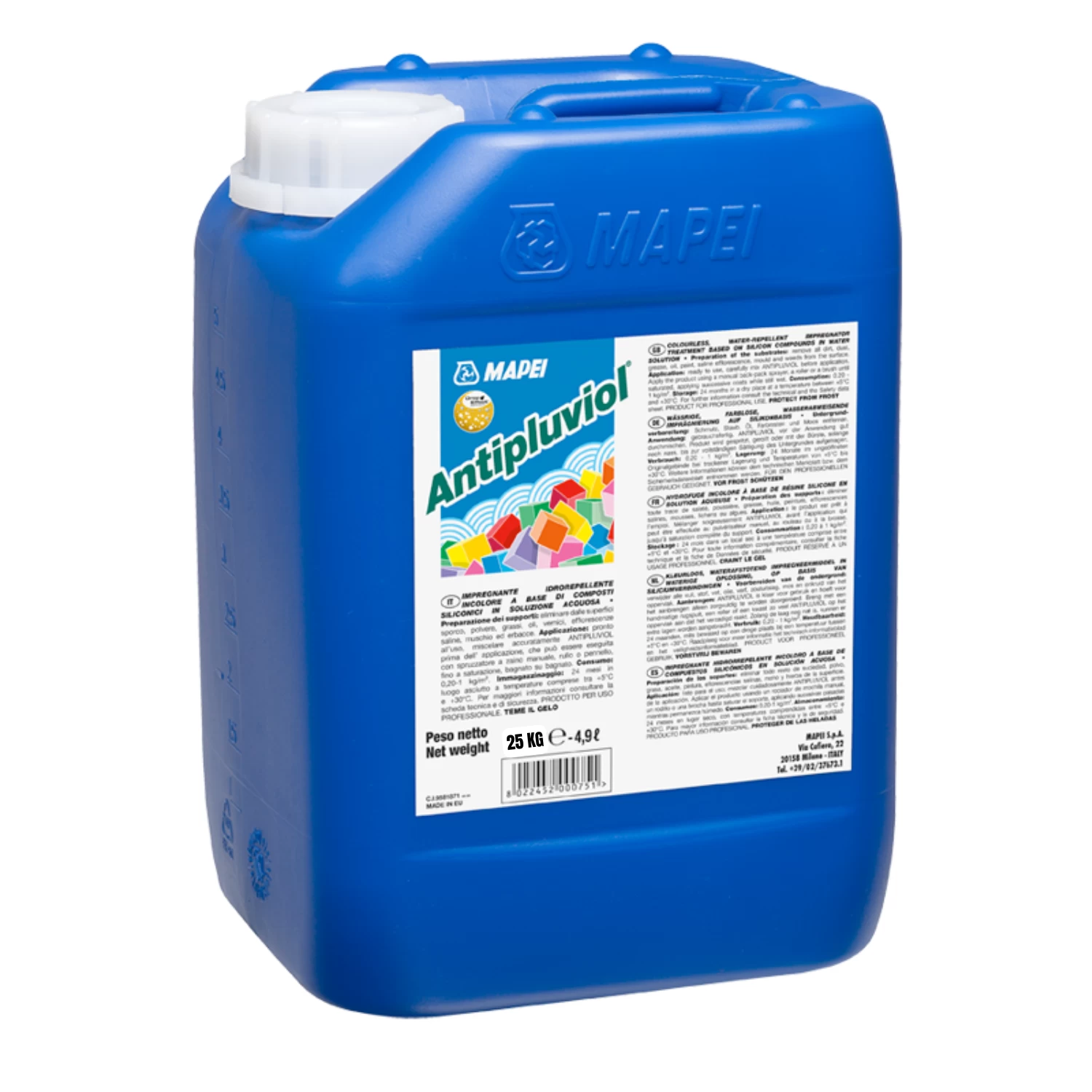 Idrorepellente Impregnante Antipluviol 25 Kg Mapei 1 Idrorepellente Impregnante Antipluviol 25 Kg Mapei