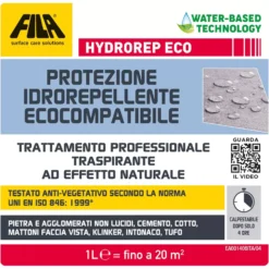Idrorepellente Per Agenti Atmosferici Hydrorep Eco Fila -Vendite Ediliamo idrorepellente per agenti atmosferici hydrorep eco fila 1
