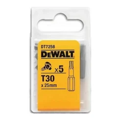 Inserto Extreme T30 Conf.5pz DT7258 DeWalt