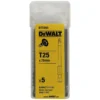 Inserto Torx 70mm T25 DT7293 DeWalt 5pz 7 Inserto Torx 70mm T25 DT7293 DeWalt 5pz -Vendite Ediliamo inserto torx 70mm t25 dt7293 dewalt