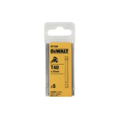 Inserto Torx 70mm T40 DT7296 DeWalt 5pz