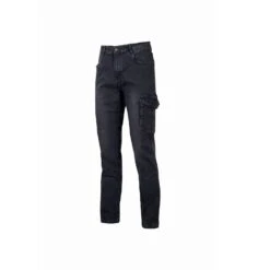 Jeans Da Lavoro Cargo U-Power TOMMI Black Carbon -Vendite Ediliamo jeans cargo u power tommi black carbon 4