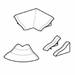 Kit: 1pz 180cm + 2pz 90cm + 2 Angoli Interni E Terminali DX/SX Sanibord - Profilpas 5 Kit: 1pz 180cm + 2pz 90cm + 2 Angoli Interni E Terminali DX/SX Sanibord - Profilpas -Vendite Ediliamo kit 1pz 180cm 2pz 90cm 2 angoli interni e terminali dxsx sanibord profilpas 2