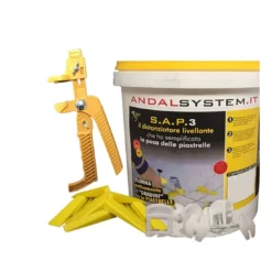 Kit Distanziatori 2 Mm + Cunei + Pinza Pvc AndalSystem