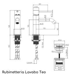 Kit Doccia Lavabo E Bidet TEO-2 CROMO Bossini 17 Kit Doccia Lavabo E Bidet TEO-2 CROMO Bossini -Vendite Ediliamo kit doccia lavabo e bidet teo 2 cromo bossini 7