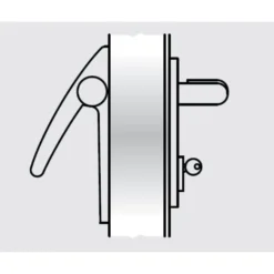 Kit Maniglione Antipanico NINZ TWIST BM Anta Attiva Porte Tagliafuoco REI -Vendite Ediliamo kit maniglione antipanico ninz twist bm anta attiva porte tagliafuoco rei 3