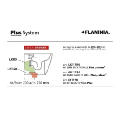 Kit Scarico A Pavimento LK Flaminia -Vendite Ediliamo kit scarico a pavimento lk flaminia 3