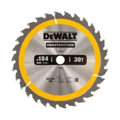Lama Circolare Portatile 30 Denti 184x16 DT1940 DeWalt