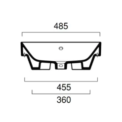 Lavabo Bagno 50x37 Cm Verso 15037VEN00 Catalano 7 Lavabo Bagno 50x37 Cm Verso 15037VEN00 Catalano -Vendite Ediliamo lavabo 50x37 cm verso catalano 3