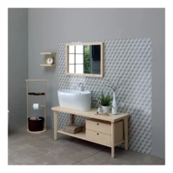 Lavabo 60x50 Bianco Lucido Con Foro Tina Colavene -Vendite Ediliamo lavabo 60x50 bianco lucido con foro tina colavene 2