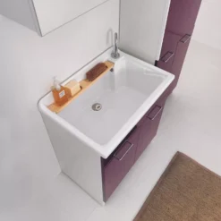 Lavatoio 75x50x86h Cm Senza Cesto Portabiancheria Melanzana Lindo Max Colavene -Vendite Ediliamo lavatoio 75x50x86h cm senza cesto portabiancheria melanzana lindo max colavene 6