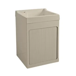 Lavatoio Con Coprilavatrice 73x67x109h Cm Con Vasca Lavacril ON Colavene Avorio