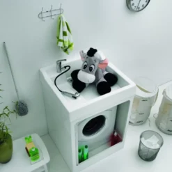 Lavatoio Con Coprilavatrice 73x67x109h Cm Con Vasca Lavacril ON Colavene Grigio -Vendite Ediliamo lavatoio con coprilavatrice 73x67x109h cm con vasca lavacril on colavene grigio 3