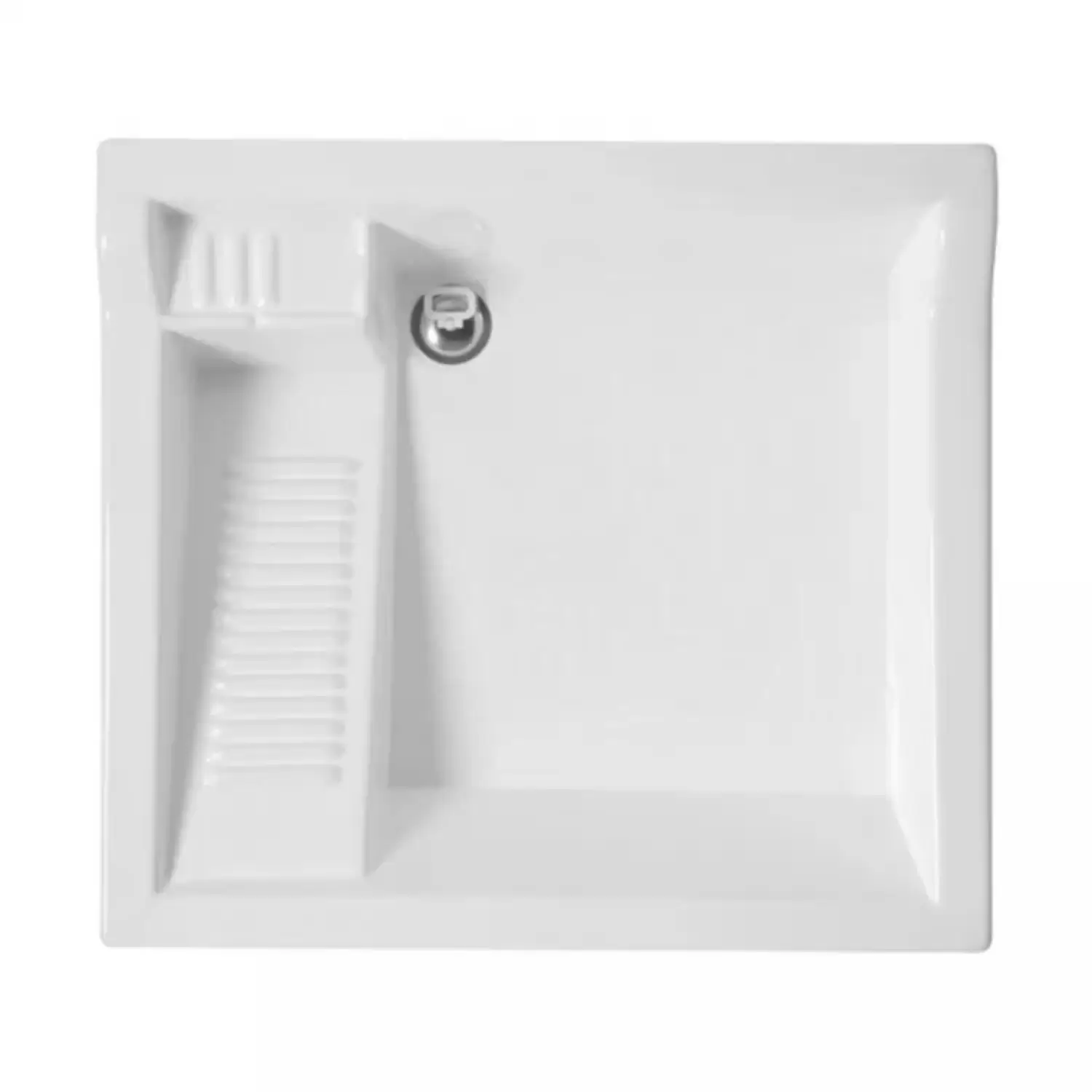 Lavatoio Con Vano Lavatrice 73x67x109h Cm Lavacril ON Colavene Bianco 2 Lavatoio Con Vano Lavatrice 73x67x109h Cm Lavacril ON Colavene Bianco - immagine 2