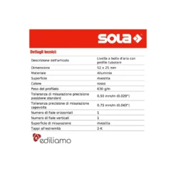 Livella Alluminio 2 Bolle BigX Sola 9 Livella Alluminio 2 Bolle BigX Sola -Vendite Ediliamo livella alluminio 2 bolle bigx sola 4