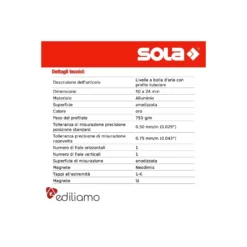 Livella Magnetica 2 Bolle Alluminio AZM Sola -Vendite Ediliamo livella magnetica alluminio 2 bolle azm sola 5