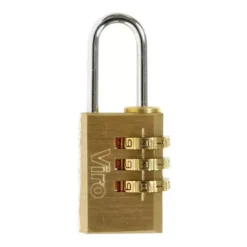 Lucchetto A Combinazione Variabile In Ottone 406.20.7 Viro