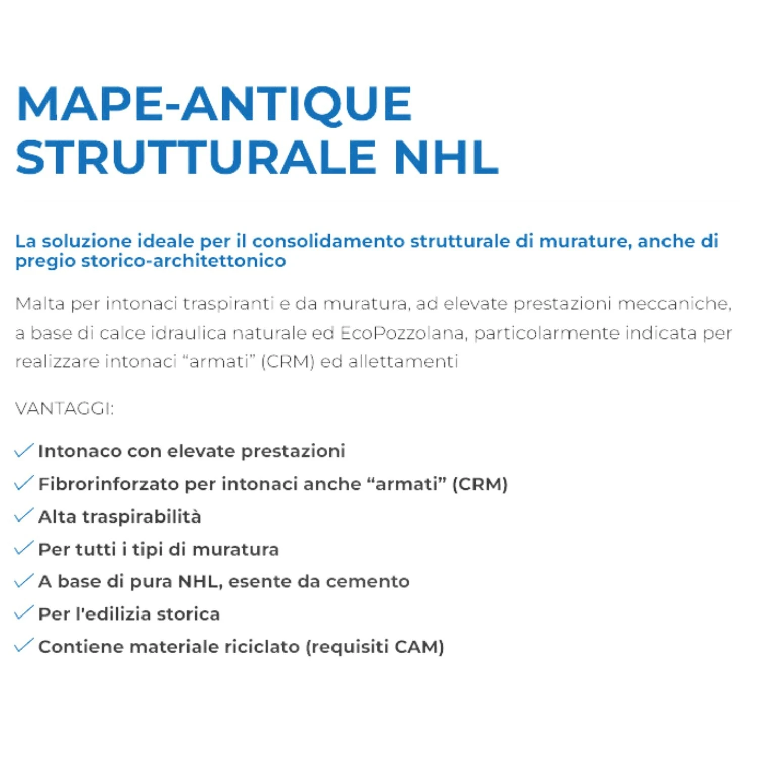 Intonaco Strutturale A Base Di Calce Idraulica MAPE-ANTIQUE STRUTTURALE NHL Mapei 2 Intonaco Strutturale A Base Di Calce Idraulica MAPE-ANTIQUE STRUTTURALE NHL Mapei - immagine 2