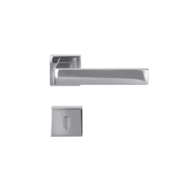 Maniglia Porta Cromo Lucido BIBLO
