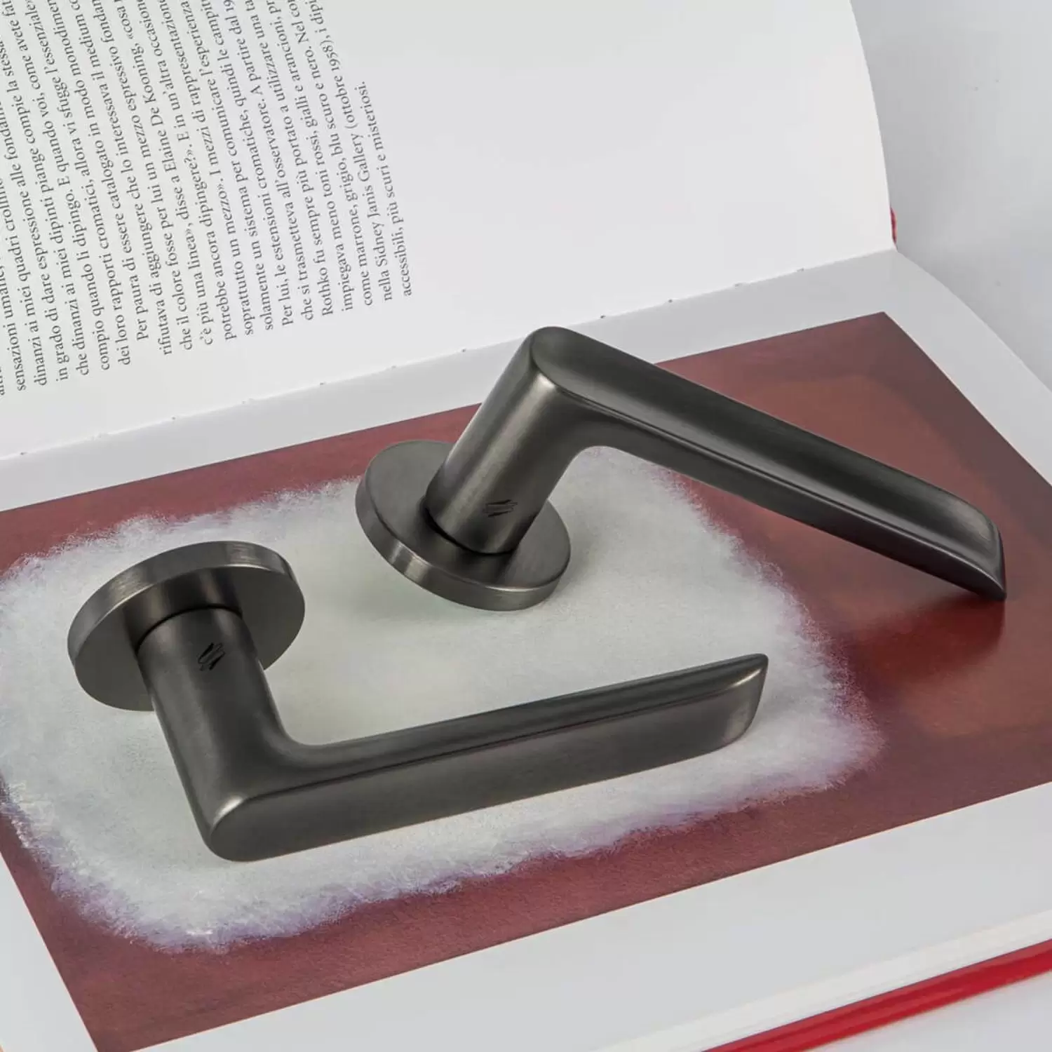 Maniglia Porta Grafite Matt Lund Colombo 3 Maniglia Porta Grafite Matt Lund Colombo - immagine 3