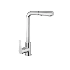 Miscelatore Lavello Doccia Estraibile 2 Getti K125LCR Khuga Gaboli