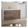 Mobile Bagno Sospeso + Specchio Led Touch Ale Levi Mobili -Vendite Ediliamo mobile bagno sospeso specchio led touch ale levi mobili