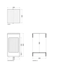 Mobile Contenitore 45x50x84h Cm Con Serranda Grigio Lavacril Box Colavene -Vendite Ediliamo mobile contenitore 45x50x84h cm con serranda grigio lavacril box colavene 1