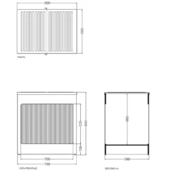 Mobile Contenitore 80x60x84h Cm Con Serranda Nero Lavacril Box Colavene -Vendite Ediliamo mobile contenitore 80x60x84h cm con serranda nero lavacril box colavene 1