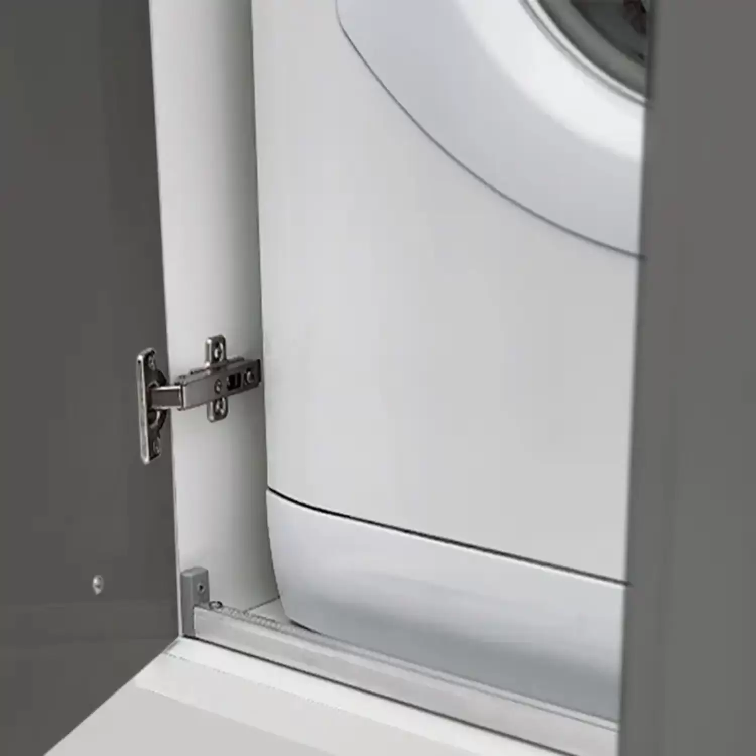 Mobile Contenitore Lavatrice 70x66X91h Lucido Antracite Colavene 3 Mobile Contenitore Lavatrice 70x66X91h Lucido Antracite Colavene - immagine 3