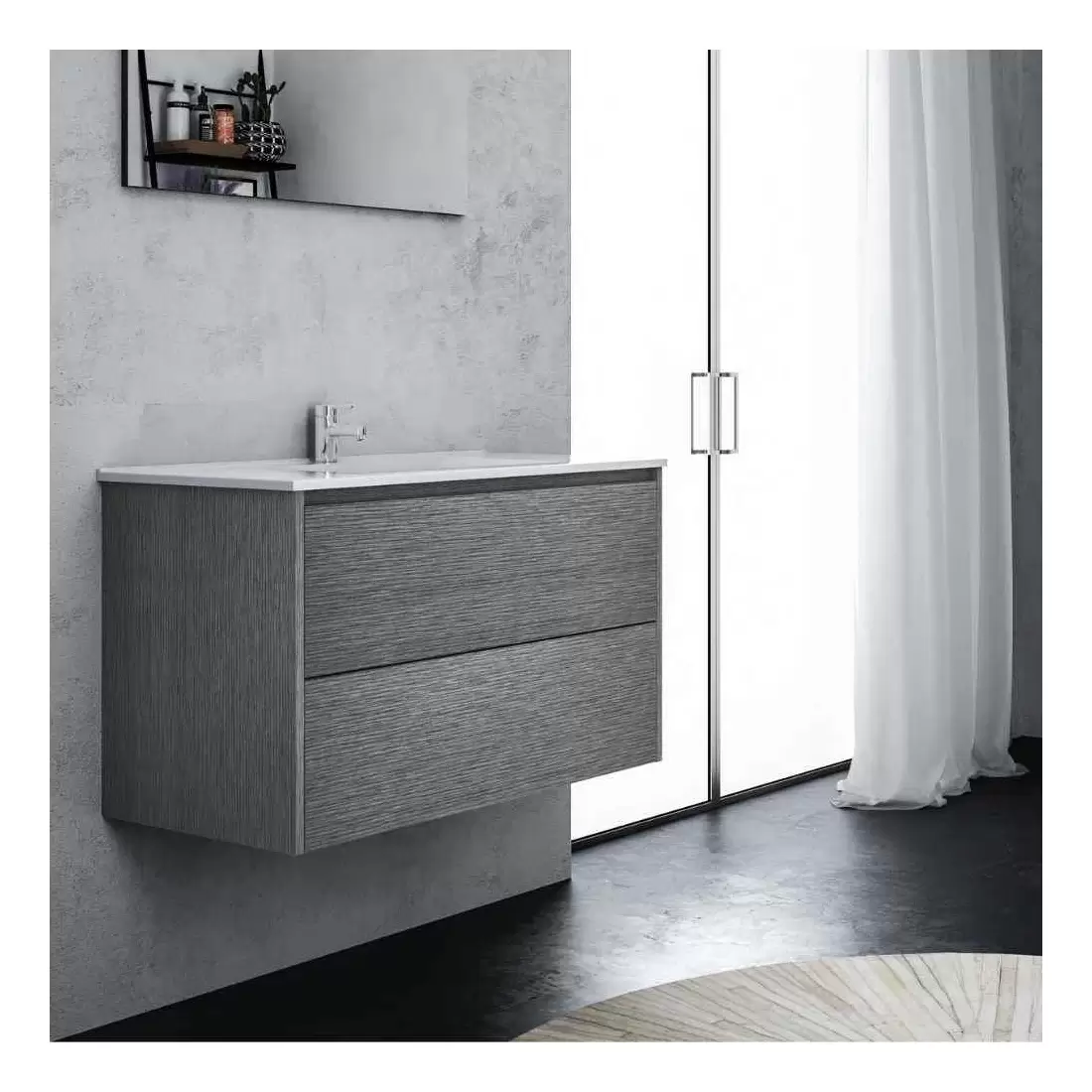 Mobile Da Bagno + Specchio Eva Levi Mobili 3 Mobile Da Bagno + Specchio Eva Levi Mobili - immagine 3