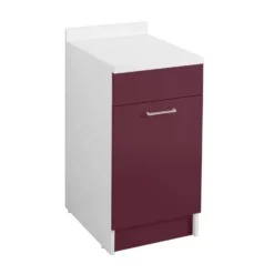 Mobile Lavanderia 45x60X86h Lucido Melanzana Apertura SX E Ripiano Interno Colavene -Vendite Ediliamo mobile lavanderia 45x60x86h lucido melanzana apertura sx e ripiano interno colavene 1