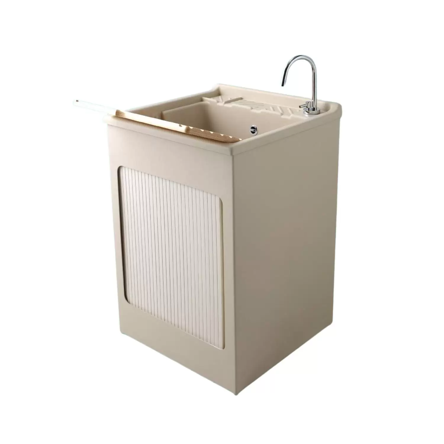 Mobile Lavatoio 45x50x87h Cm Con Vasca Lavacril Colavene Avorio 1 Mobile Lavatoio 45x50x87h Cm Con Vasca Lavacril Colavene Avorio