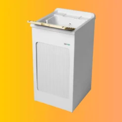 Mobile Lavatoio 45x50x87h Cm Con Vasca Lavacril Colavene Bianco -Vendite Ediliamo mobile lavatoio 45x50x87h cm con vasca lavacril colavene bianco 1